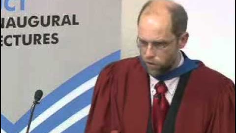 Professor Martin Wittenberg - Inaugural Lecture