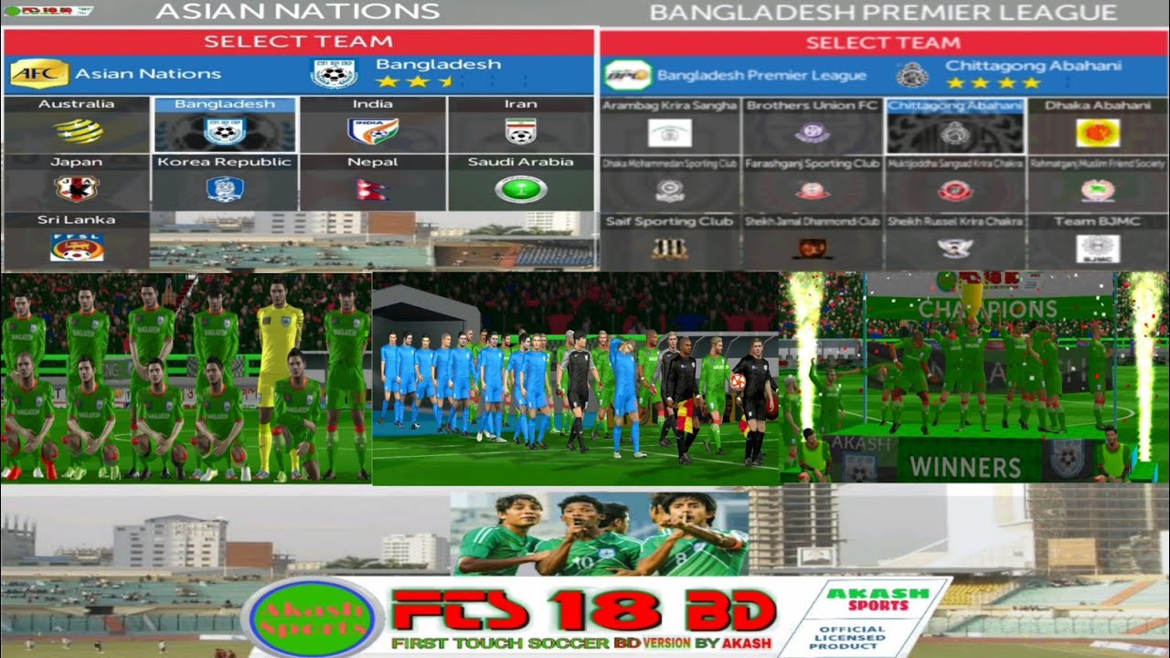 FTS 18 BD By Akash Sports 🇧🇩