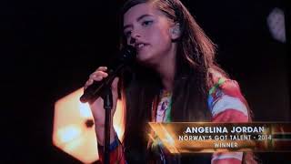 Angelina Jordan AGT champions.