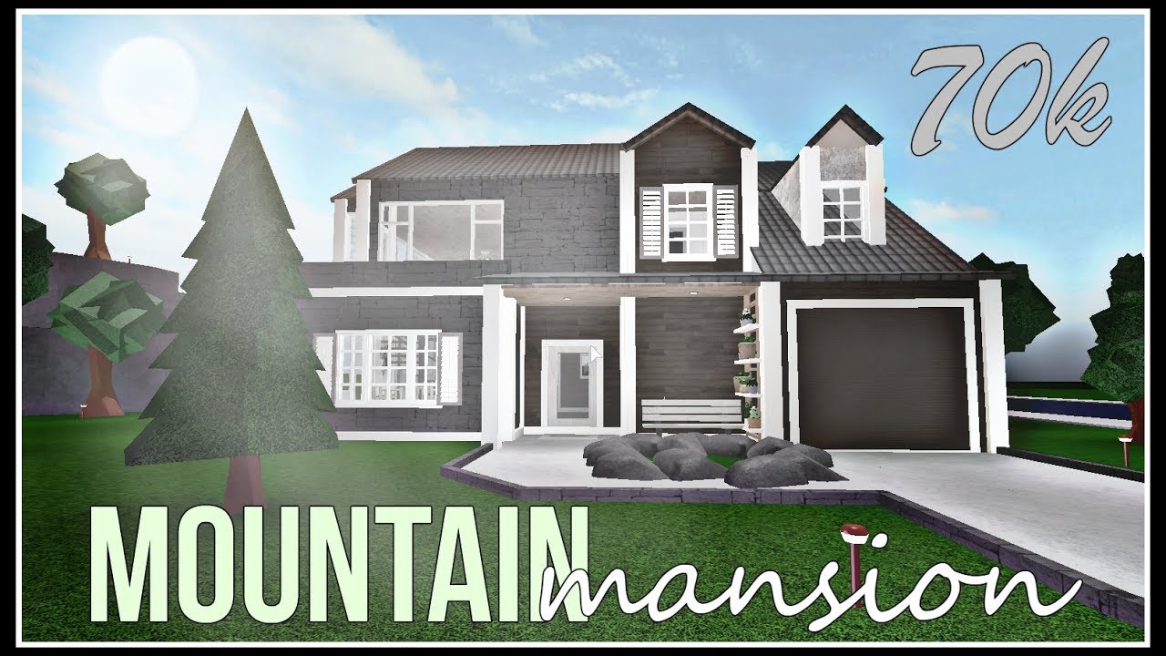 Bloxburg || Mountain Mansion - YouTube