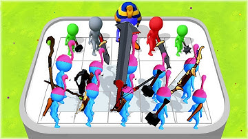 MAX LEVEL in MERGE BATTLE 3D Game New Update Part 2