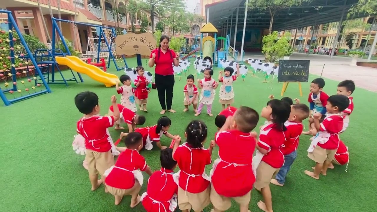 Trò chơi gieo hạt| MN Hoa Hồng | Hạnh Mầm Non