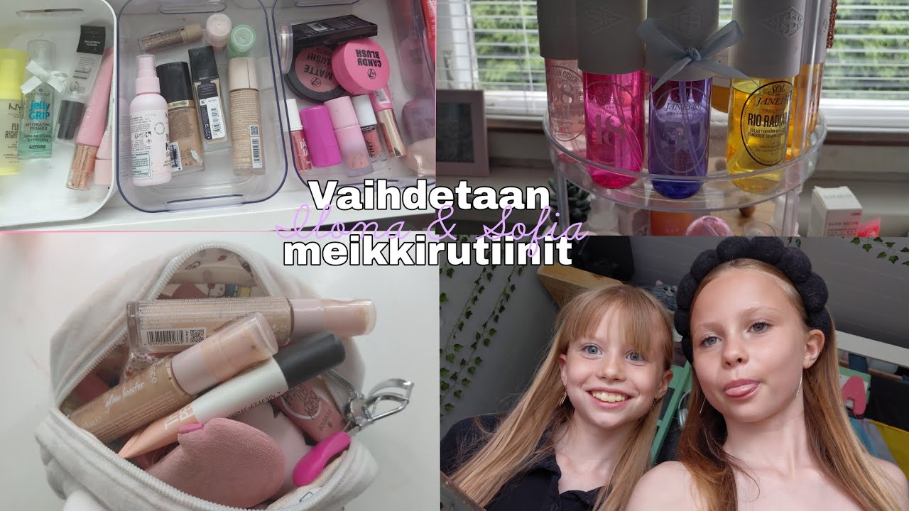 Vaihdetaan meikkirutiinit Feat: @sofiahuotari2844