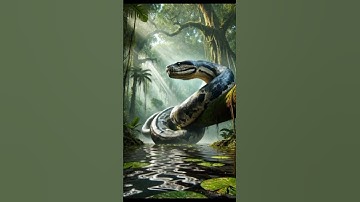 Amazon Jungle | Python Attacking  AI Nature Discovery (part 4) #shorts #amazon #trending #ai