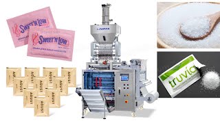 Automatic Fine Particles Multi Track 3/4 Side Sealing Sachet Packaging Machine