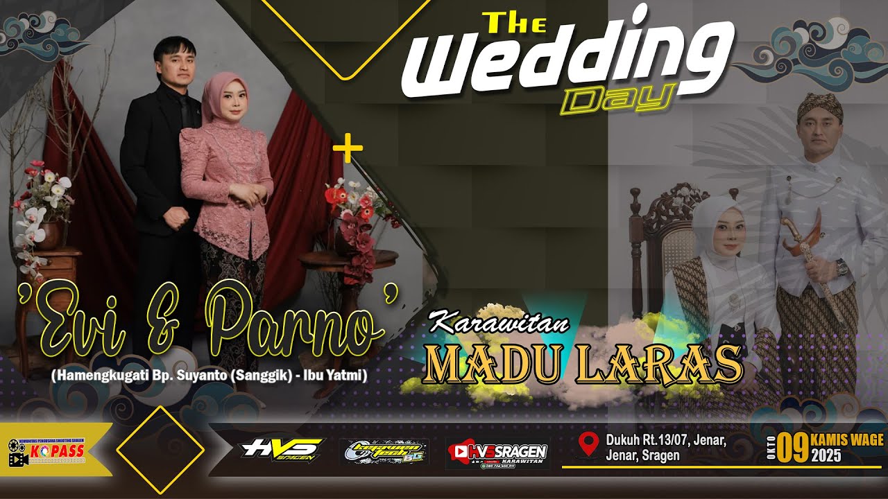 Live Tayub MADU LARAS | Wedding "Evi & Parno" | BG Audio | HVS Sragen
