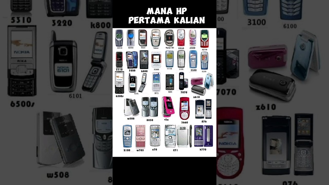 Nostalgia hp pertama kalian 