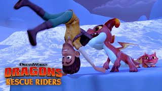 Icy Waterfall Rescue | DRAGONS RESCUE RIDERS