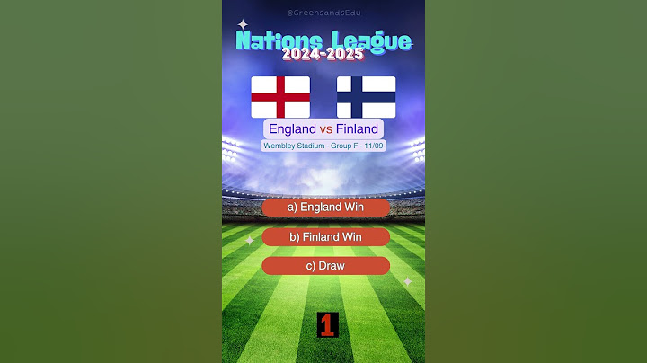 England vs Finland UEFA Nations League 2024/2025 Prediction | Who Will Win? #match #prediction