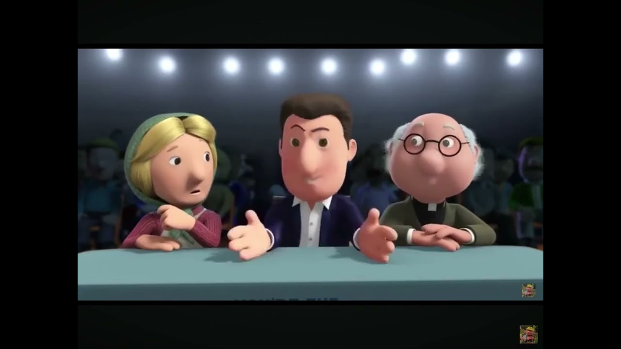 Every Simon cowbell roast in postman pat movie