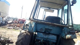 картинка: Я В ШОКЕ ЦЕЛЫЕ ТРАКТОРА НА МЕТАЛОЛОМ СВОИМ ХОДОМ   #металлолом   .