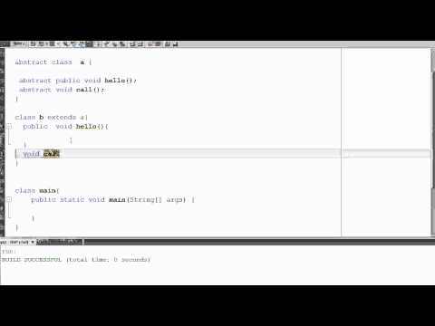 JAVA (OOP) 20: Abstract (ตัวต้นแบบ)