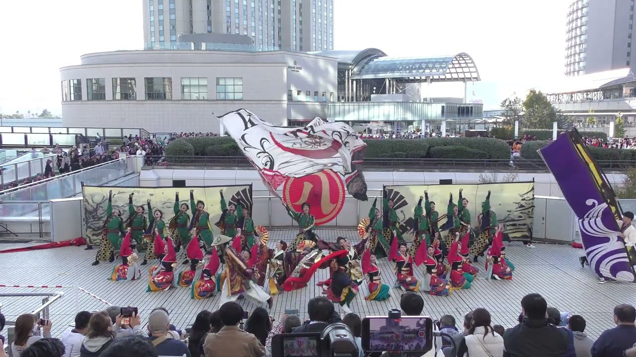 【4K】kagura(第23回 ドリーム夜さ来い祭り/フジテレビ会場）