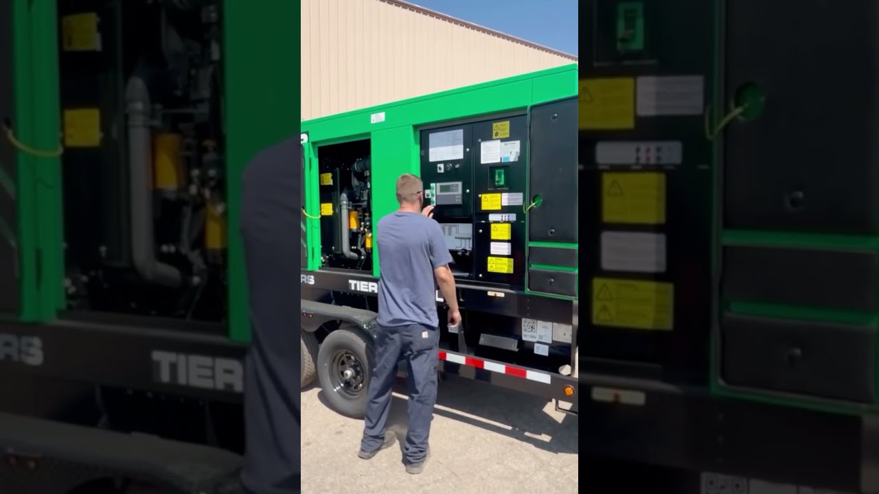 100kW JCB Diesel Generator | Load Bank Test | Unit 093584