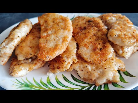 Куриные отбивные. Готовим за 15 минут.