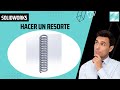 Cómo hacer un Resorte en SolidWorks?👈💯