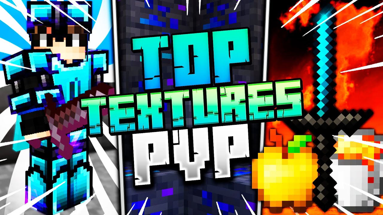 Top 3 Texture Packs Pvp Para Minecraft Pe 1 17 11 16x Youtube