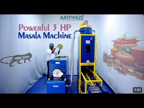Aatomize Masala Machine - YouTube