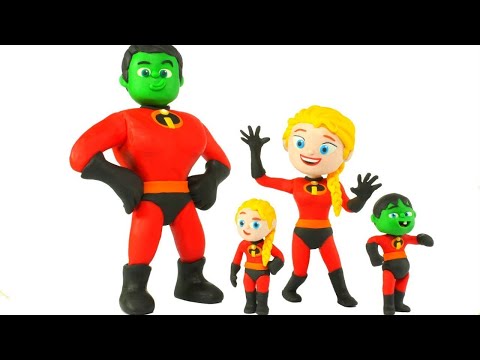 Wearing Superhero Real Suits ★ Stop Motion Cartoons