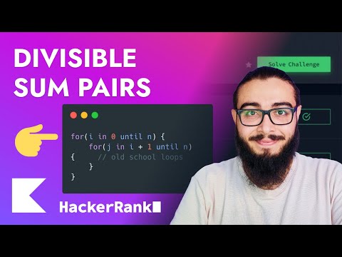 Divisible Sum Pairs - Kotlin ile HackerRank