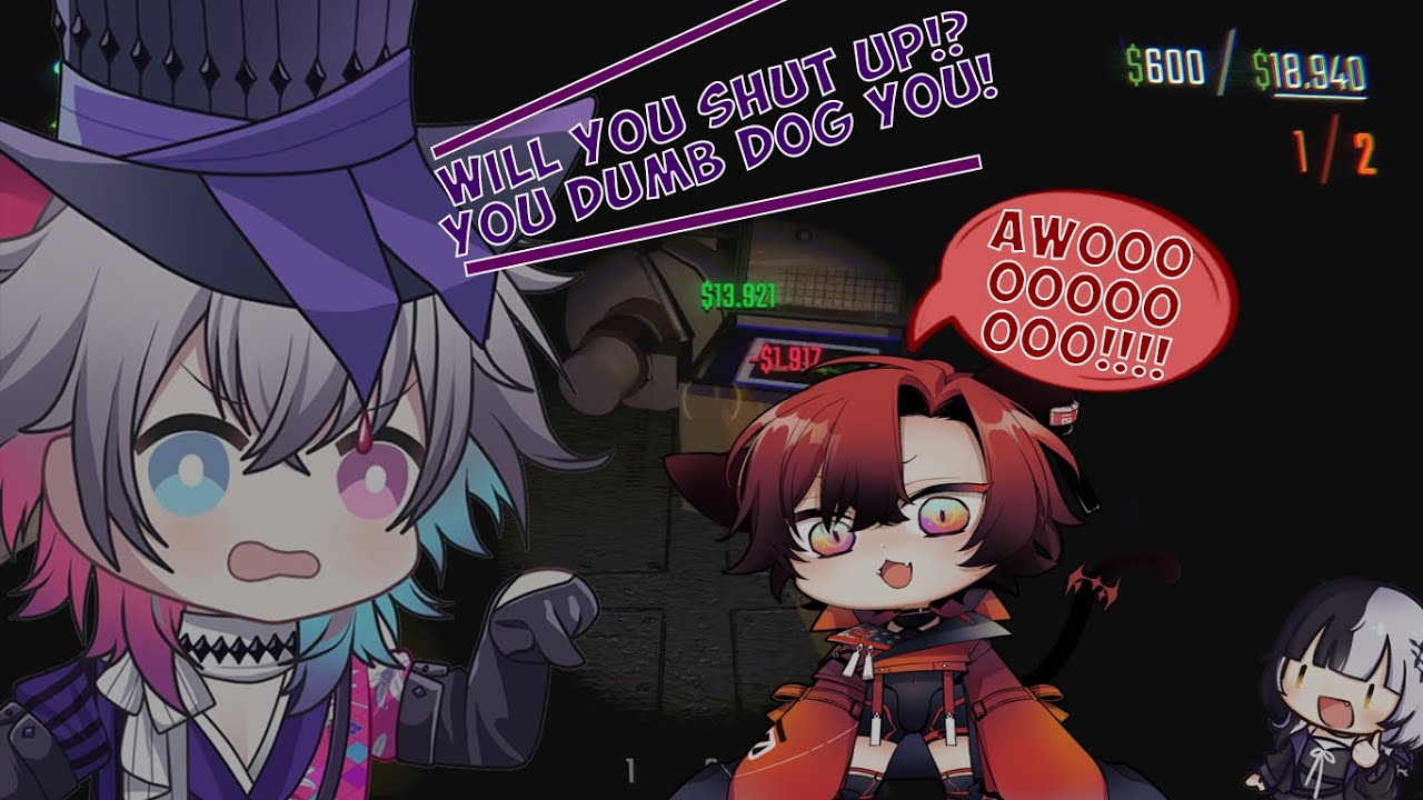 Shiori and ERB Had to Witness Bettel and Flay's Weird Pet Play |Holostars - Hololive EN|