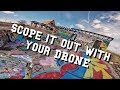 Desert Ghost Town 🌵👻💀 (Scope it out Drone) | FPV (PPG Meteor Crater)