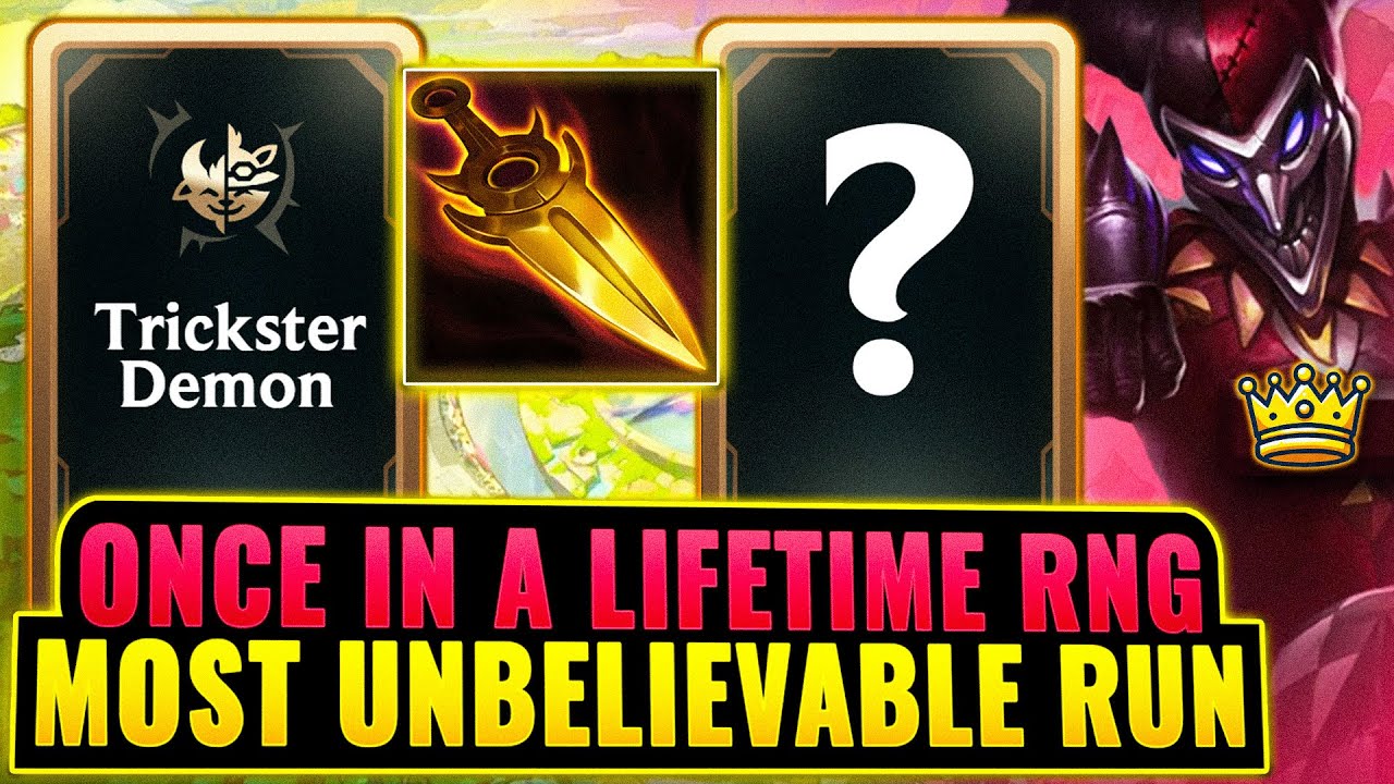 Once in a Lifetime RNG: Unbeatable Shaco Build with OP Trickster Demon | League Arena Gameplay