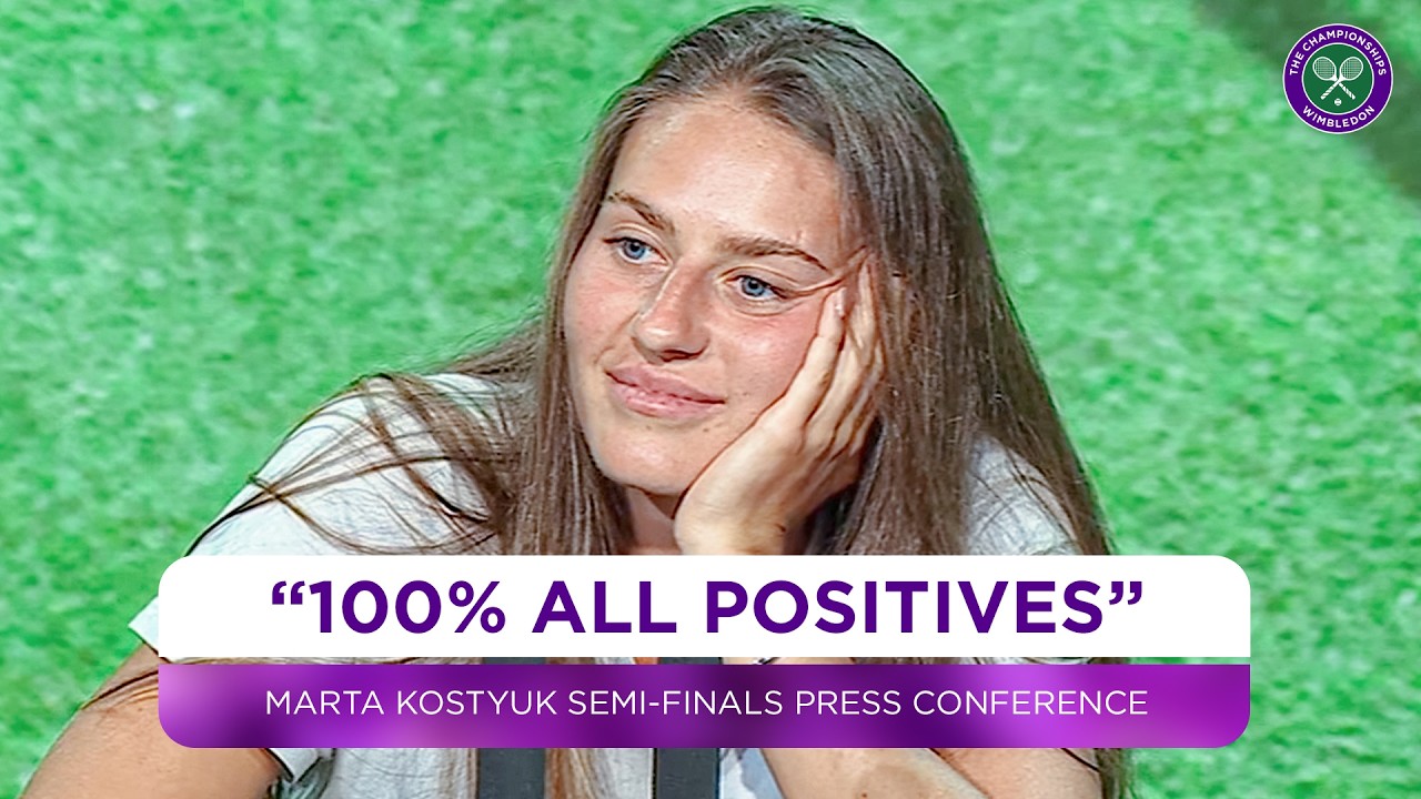 Marta Kostyuk on her Semi-Final loss to Linda Noskova | Press Conference | Wimbledon 2026