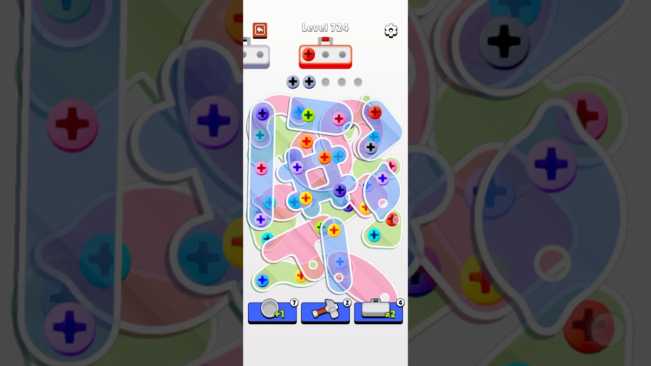 Screw Jam level 724 | GAME Walkthrough - YouTube