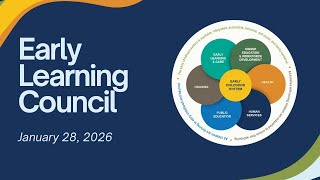 Early Learning Council Meeting - Jan 28, 2026