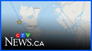 4.5-magnitude earthquake strikes off B.C. coast