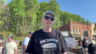 Cathy Moore at the Old Fort Depot