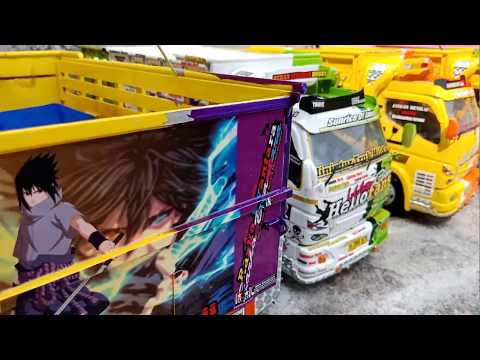 miniatur truk canter sederhana skala 1 20 by Susanto Hidayat