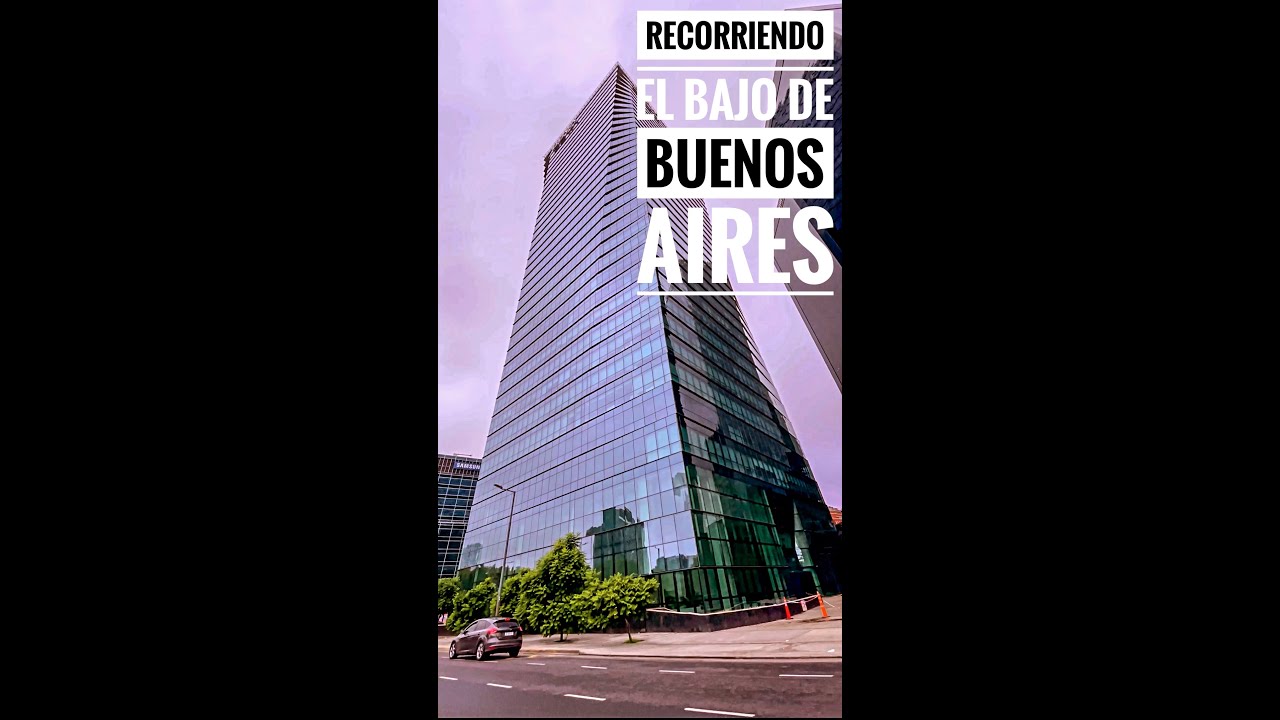 Disfrutá este paseo por el bajo de Buenos Aires ❤️