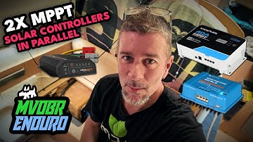 Connecting 2 Parallel MPPT Solar Charge Controllers To One Lithium Battery Bank: A Moho Vlog