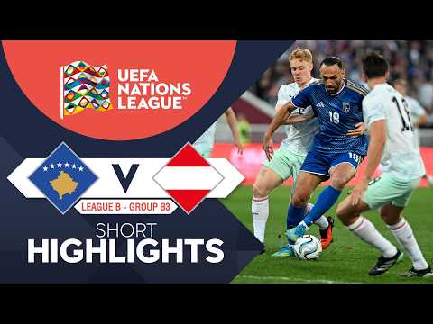 ไฮไลท์ฟุตบอล ยูฟ่า เนชั่นส์ลีก : Kosovo vs Austria (04-10-69)