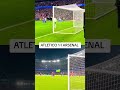 ATLETICO 1-1 ARSENAL #championsleague #uefachampionsleague #arsenalfc #atleticodemadrid #ucl