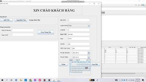 Client-Server Quản Lý Thư Viện