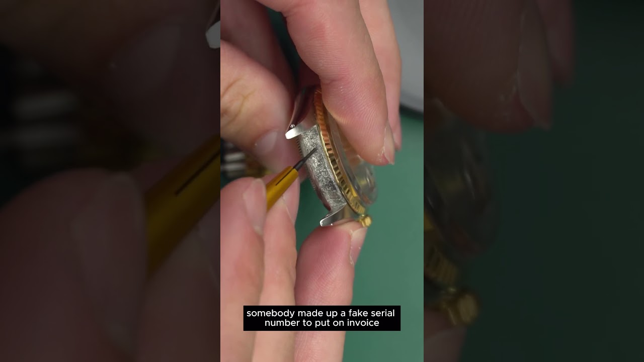 Мошенничество с часами Rolex Datejust 