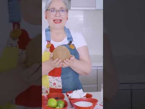 Luzkita cocina hoy un delicioso *Dulce de coco* ? #shorts #amolacocina