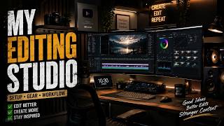 Inside My Video Editing Studio | Editing Setup, Gear & Workflow