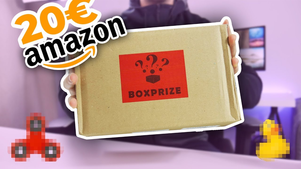 J'AI ACHETÉ UNE BOITE MYSTÈRE À 20€ SUR AMAZON ! - YouTube