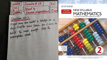 Updated D2 | Exercise no 2B| Q no 2 | Oxford New Syllabus updated 7th Edition| book 2 |7th class