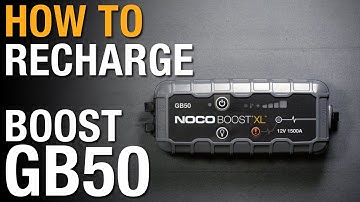How to recharge your NOCO Boost GB50