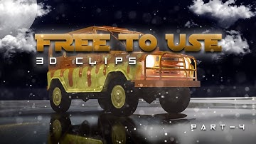 Free to use 3d pubg clips | Part-4 | Free 3d clips | #free3dclips, #bgmi, #demigod | DEMIGOD