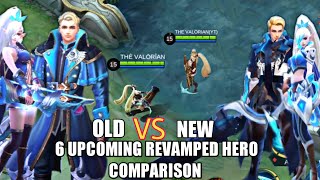 SIDE BY SIDE COMPARISON BETWEEN OLD VS NEW UPCOMING REVAMPED HEROES