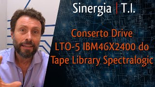Conserto Drive LTO-5 IBM 46X2400 do Tape Library Spectralogic T120 Type: LTO Ultrium 5-H  EC:M12776C screenshot 1