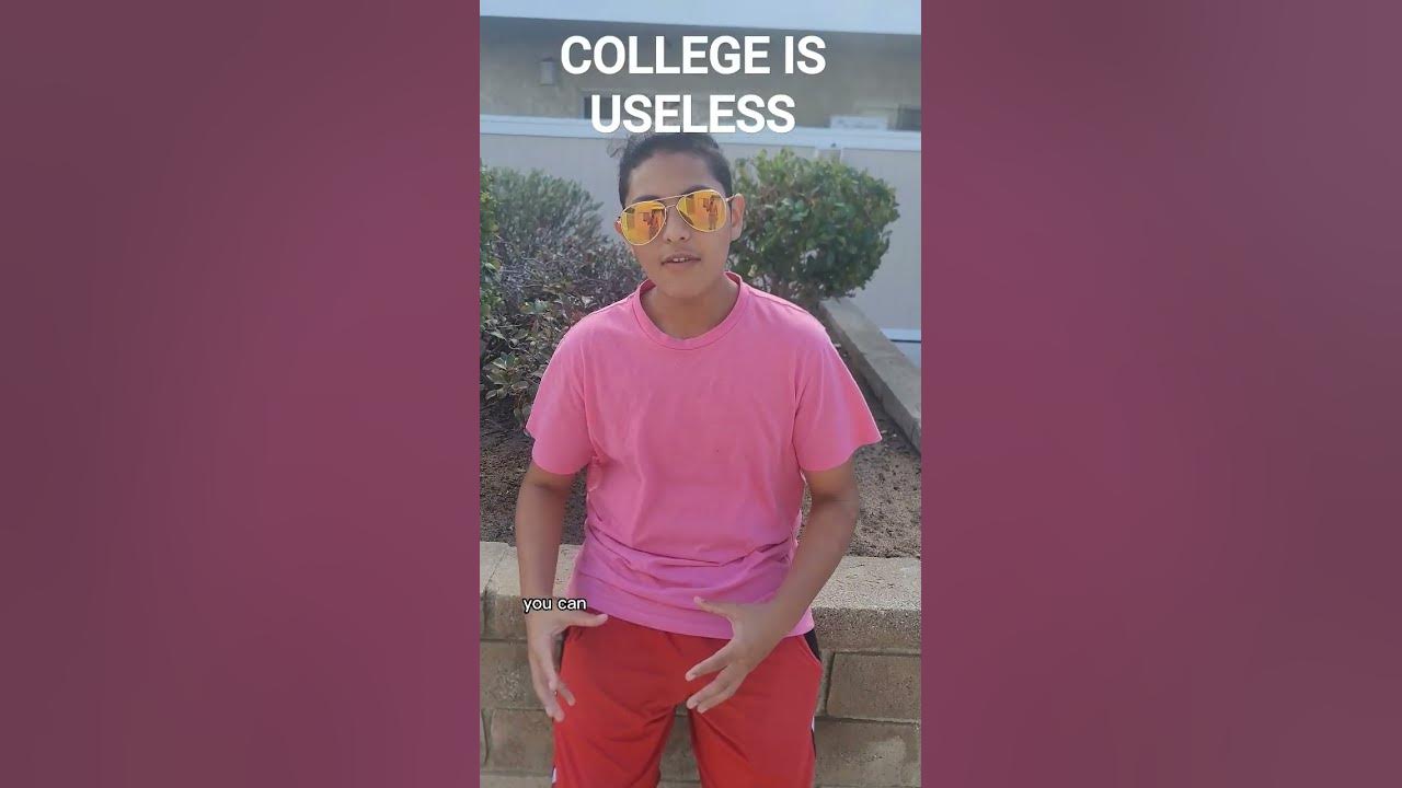 COLLEGE IS USELESS AND HERE IS WHY! YouTube