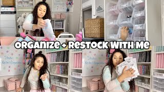 Organize + Restock My Small Business With Me!