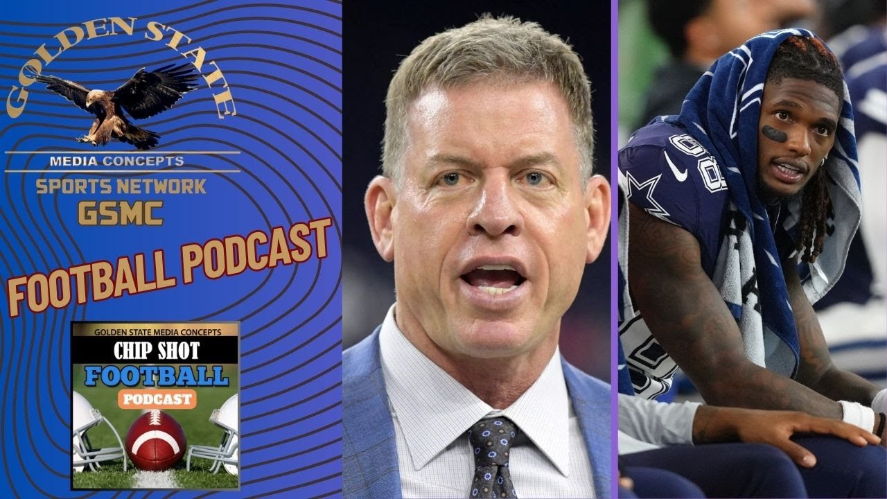 Troy Aikman Calls Out Cowboys WRs: 'Terrible Routes' | GSMC Chip Shot Football Podcast